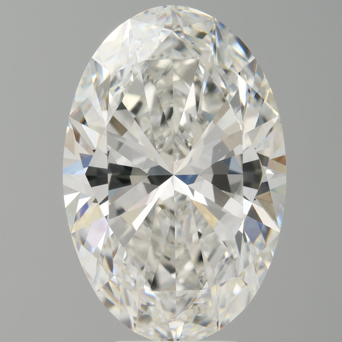 7.06 Carat Oval Shaped, Ideal Cut, F Color, VS1 Clarity, IGI Certified Lab Grown Diamond