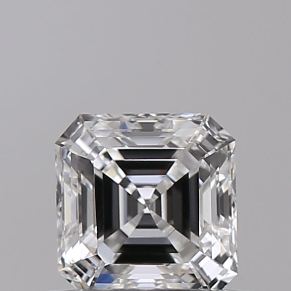 0.52 Carat Asscher Shaped, Excellent Cut, D Color, VVS2 Clarity, IGI Certified Lab Grown Diamond