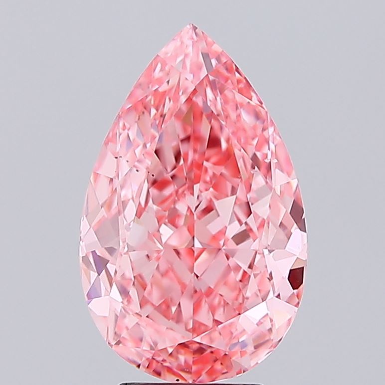 5.53 Carat Pear Shaped, Ideal Cut, VS2 Clarity, IGI Certified Lab Grown Diamond