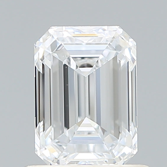 1.04 Carat Emerald Shaped, Ideal Cut, E Color, VVS2 Clarity, IGI Certified Lab Grown Diamond