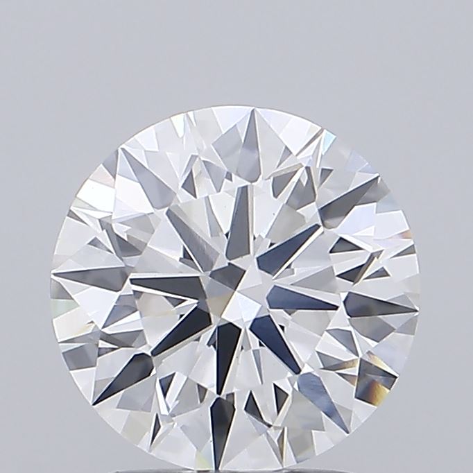 2.22 Carat Round Shaped, Ideal Cut, F Color, VVS2 Clarity, IGI Certified Lab Grown Diamond