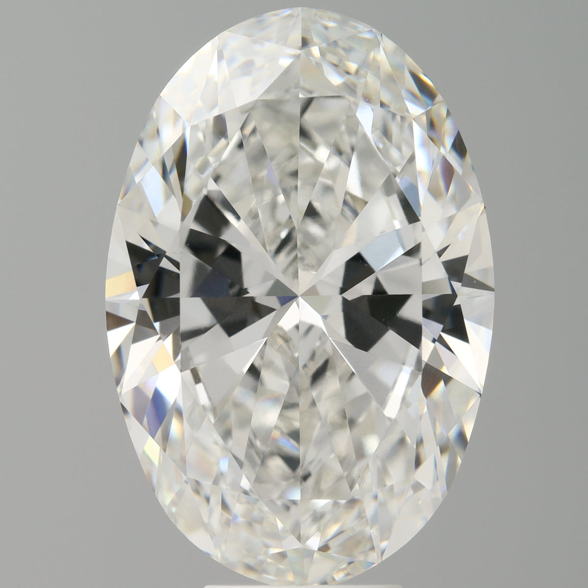 8.59 Carat Oval Shaped, Ideal Cut, F Color, VVS2 Clarity, IGI Certified Lab Grown Diamond