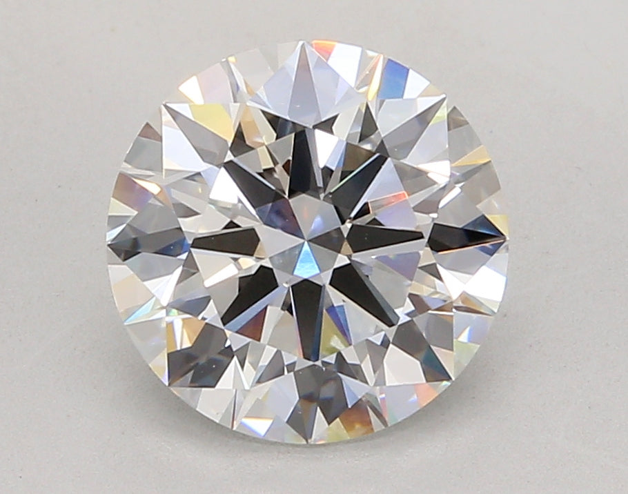 3.41 Carat Round Shaped, Ideal Cut, F Color, VVS2 Clarity, IGI Certified Lab Grown Diamond