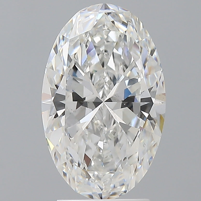 3.02 Carat Oval Shaped, Ideal Cut, E Color, VS2 Clarity, IGI Certified Lab Grown Diamond