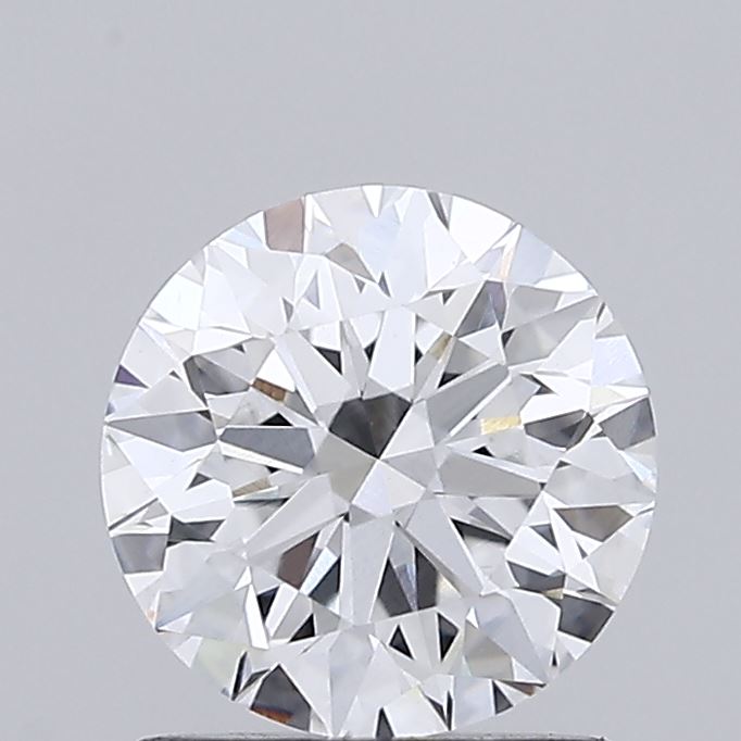 1.23 Carat Round Shaped, Ideal Cut, D Color, VS1 Clarity, IGI Certified Lab Grown Diamond