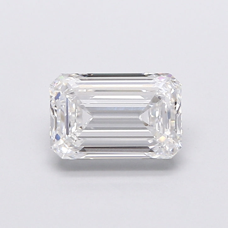 2.44 Carat Emerald Shaped, Very Good Cut, D Color, VVS2 Clarity, IGI Certified Lab Grown Diamond