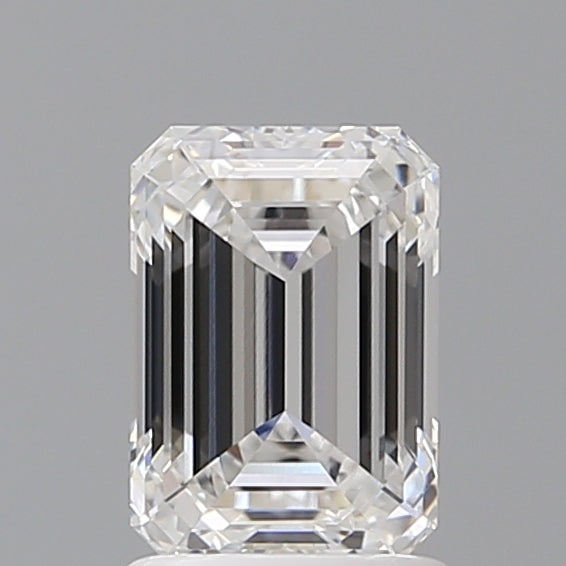 1.58 Carat Emerald Shaped, Ideal Cut, E Color, VVS1 Clarity, IGI Certified Lab Grown Diamond