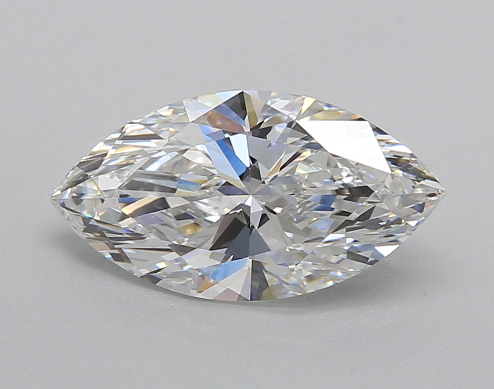 2.02 Carat Marquise Shaped, Excellent Cut, E Color, VVS2 Clarity, IGI Certified Lab Grown Diamond