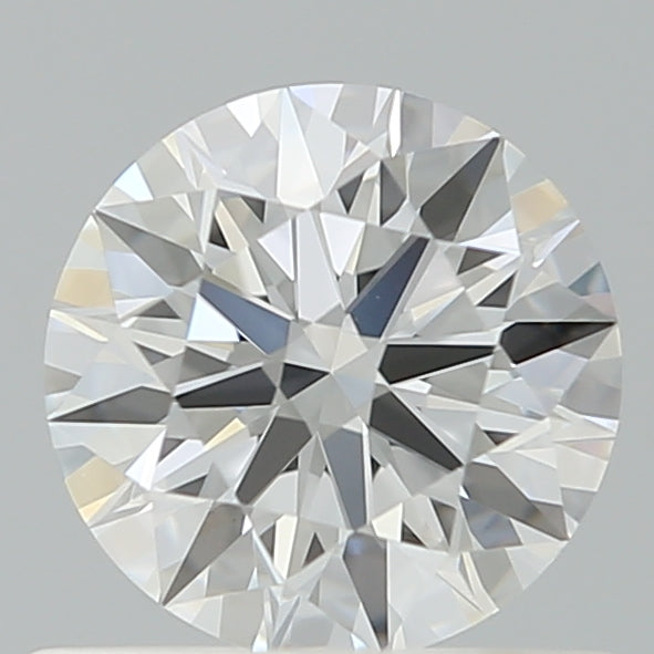0.72 Carat Round Shaped, Ideal Cut, D Color, VVS2 Clarity, IGI Certified Lab Grown Diamond