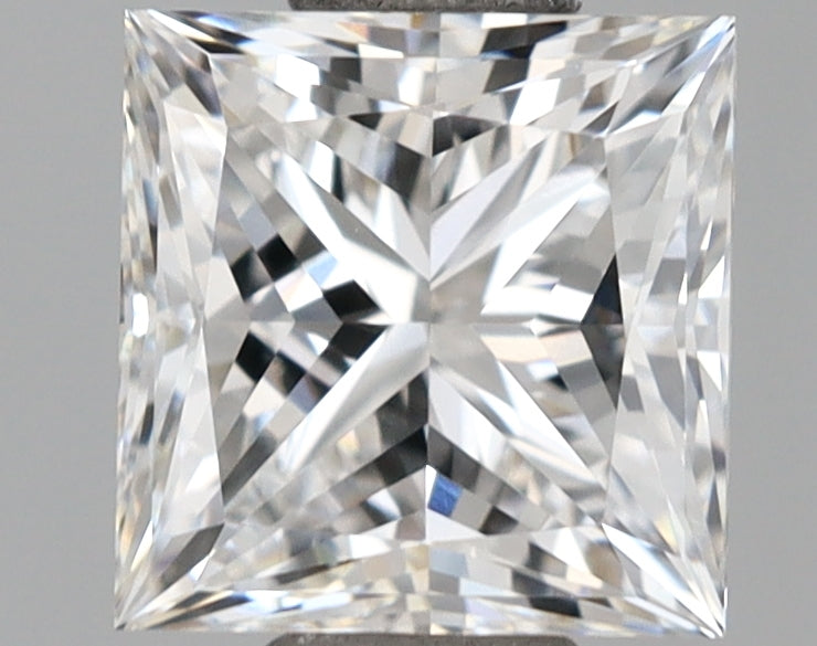 1.03 Carat Princess Shaped, Ideal Cut, E Color, VVS1 Clarity, IGI Certified Lab Grown Diamond