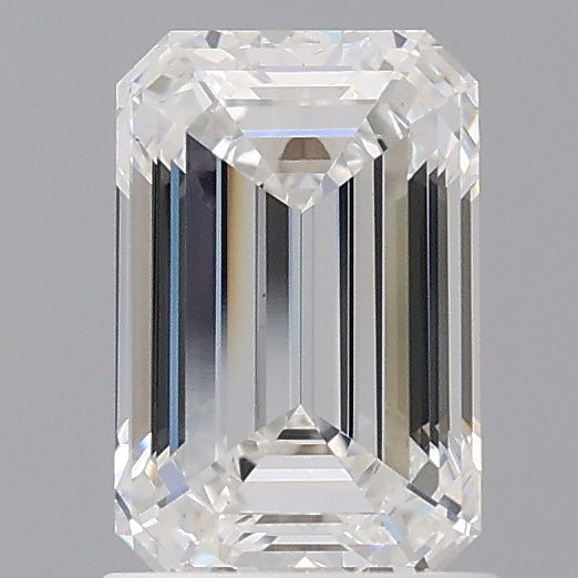 1.53 Carat Emerald Shaped, Ideal Cut, D Color, VVS2 Clarity, IGI Certified Lab Grown Diamond