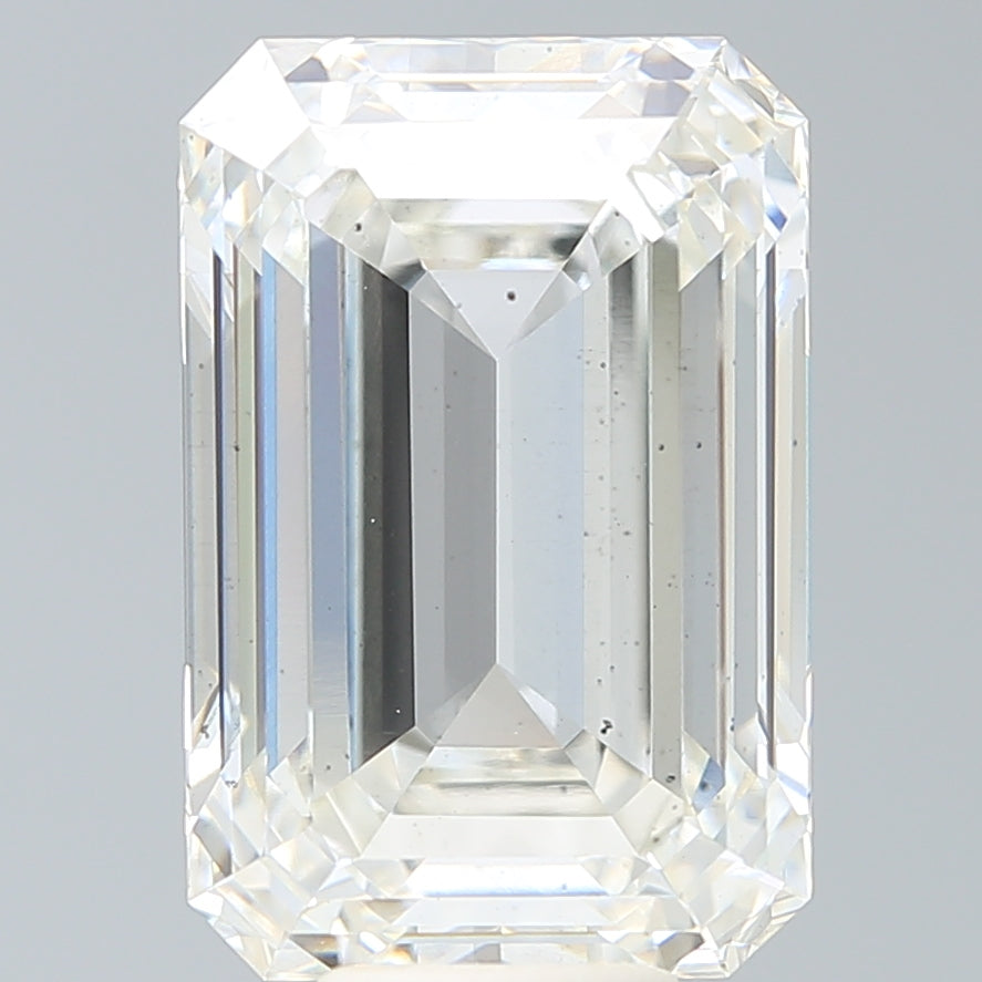 10.26 Carat Emerald Shaped, Ideal Cut, H Color, VS2 Clarity, IGI Certified Lab Grown Diamond