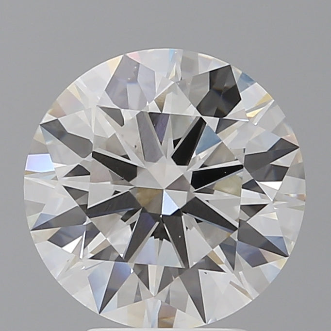 4.08 Carat Round Shaped, Ideal Cut, F Color, VS1 Clarity, IGI Certified Lab Grown Diamond