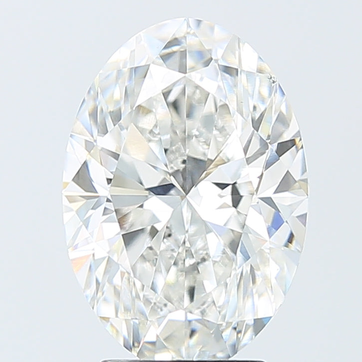 4.05 Carat Oval Shaped, Excellent Cut, F Color, VS2 Clarity, IGI Certified Lab Grown Diamond