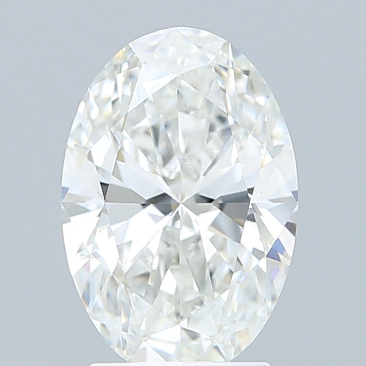 2.60 Carat Oval Shaped, Ideal Cut, F Color, VVS2 Clarity, IGI Certified Lab Grown Diamond