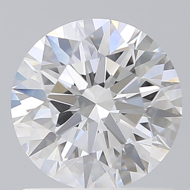 1.19 Carat Round Shaped, Ideal Cut, D Color, VVS2 Clarity, IGI Certified Lab Grown Diamond