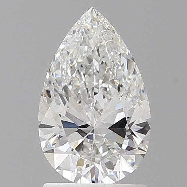 1.59 Carat Pear Shaped, Ideal Cut, E Color, VVS2 Clarity, IGI Certified Lab Grown Diamond