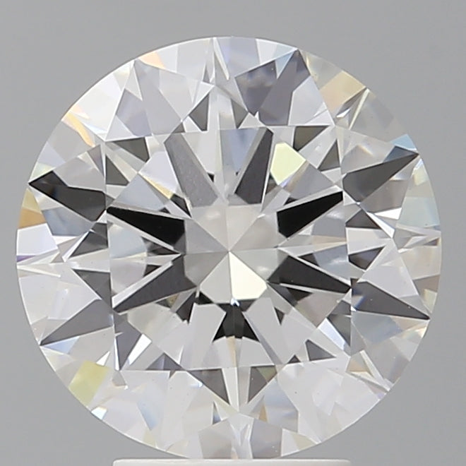 4.53 Carat Round Shaped, Excellent Cut, E Color, VVS2 Clarity, IGI Certified Lab Grown Diamond