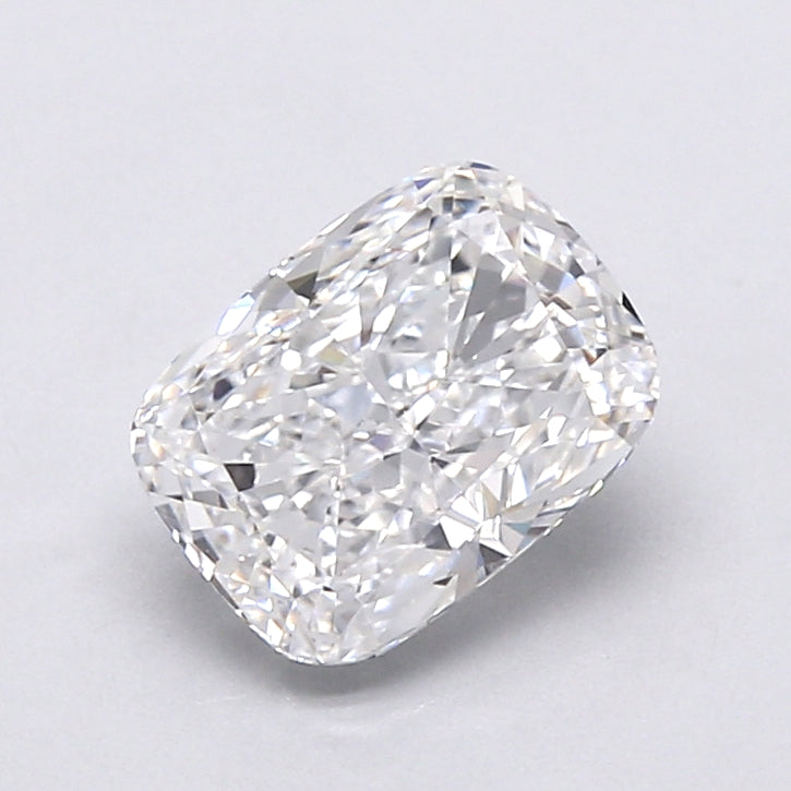 1.71 Carat Cushion Shaped, Very Good Cut, D Color, VVS2 Clarity, IGI Certified Lab Grown Diamond