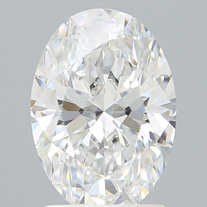 1.96 Carat Oval Shaped, Ideal Cut, D Color, VVS2 Clarity, IGI Certified Lab Grown Diamond