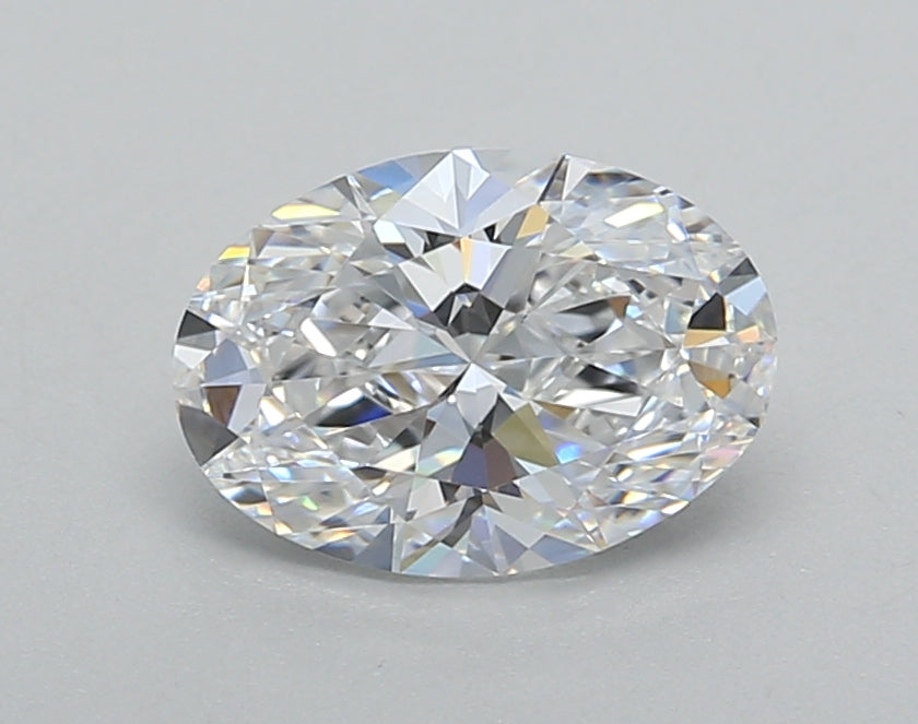 1.29 Carat Oval Shaped, Excellent Cut, D Color, VVS1 Clarity, IGI Certified Lab Grown Diamond