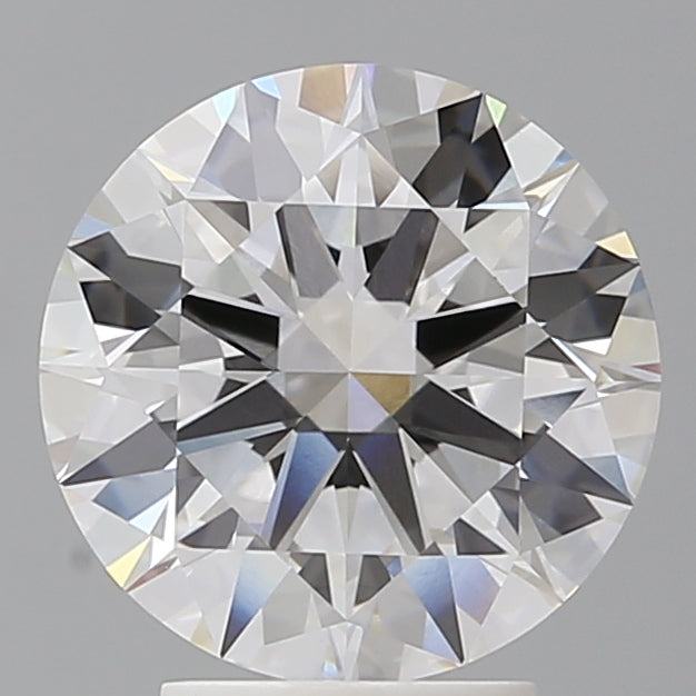 3.52 Carat Round Shaped, Ideal Cut, F Color, VVS2 Clarity, IGI Certified Lab Grown Diamond
