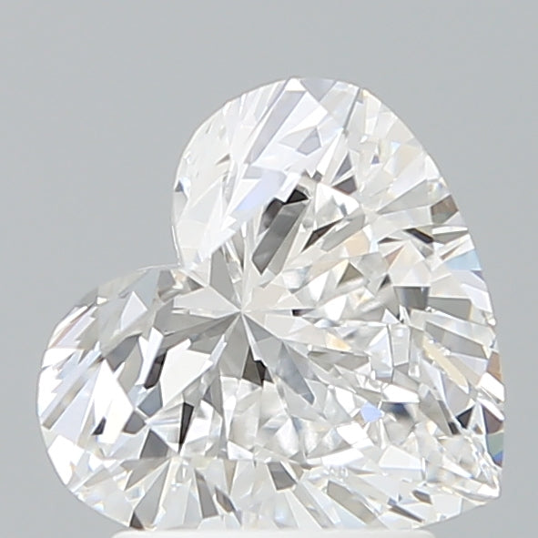 2.10 Carat Heart Shaped, Ideal Cut, D Color, VS1 Clarity, IGI Certified Lab Grown Diamond