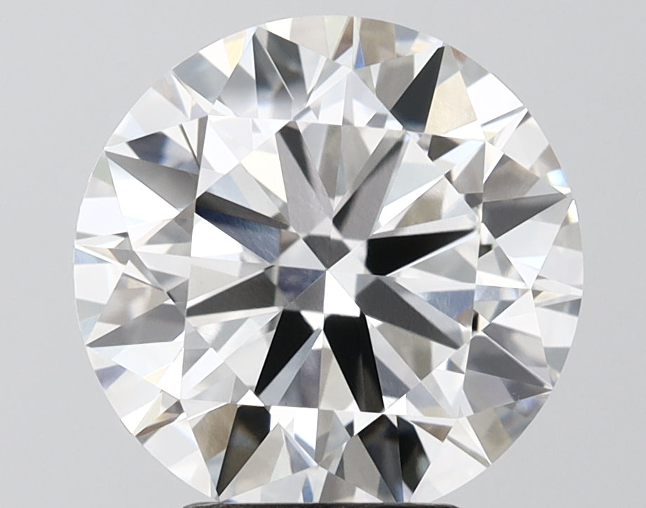4.50 Carat Round Shaped, Ideal Cut, F Color, VVS2 Clarity, IGI Certified Lab Grown Diamond