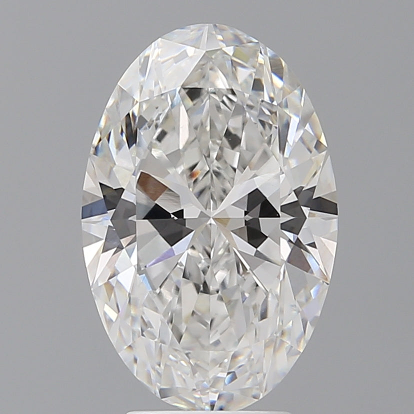 4.59 Carat Oval Shaped, Ideal Cut, E Color, VVS2 Clarity, IGI Certified Lab Grown Diamond