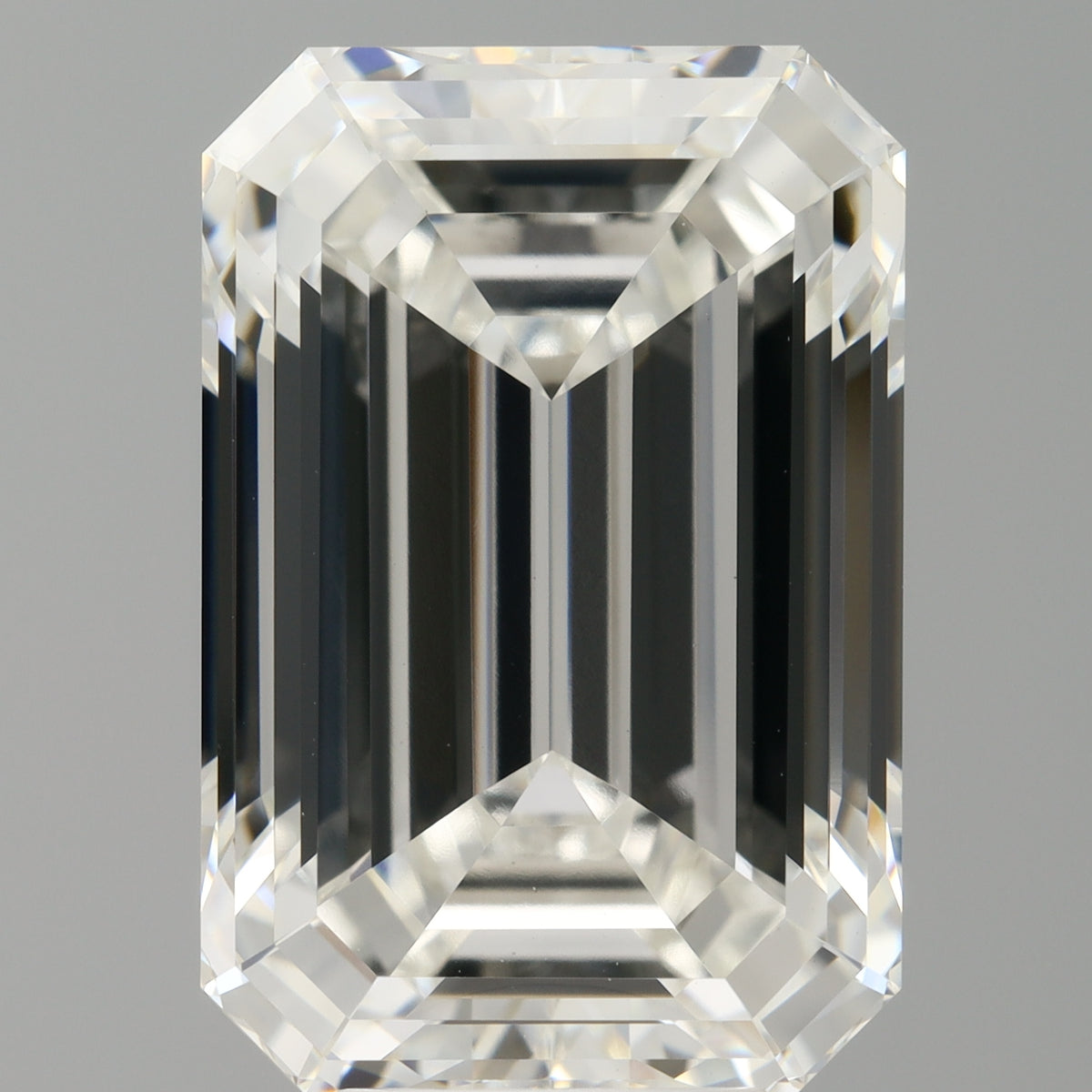 8.05 Carat Emerald Shaped, Ideal Cut, F Color, VVS2 Clarity, IGI Certified Lab Grown Diamond
