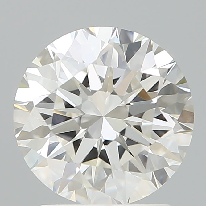 2.10 Carat Round Shaped, Excellent Cut, F Color, VVS2 Clarity, IGI Certified Lab Grown Diamond