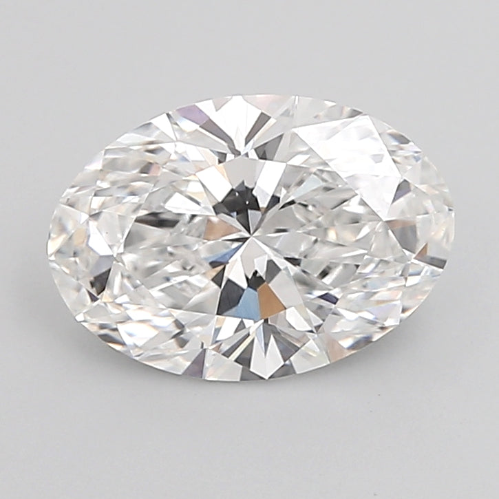 2.50 Carat Oval Shaped, Ideal Cut, E Color, VVS2 Clarity, IGI Certified Lab Grown Diamond