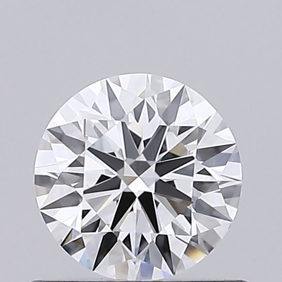 0.52 Carat Round Shaped, Ideal Cut, D Color, VVS2 Clarity, IGI Certified Lab Grown Diamond