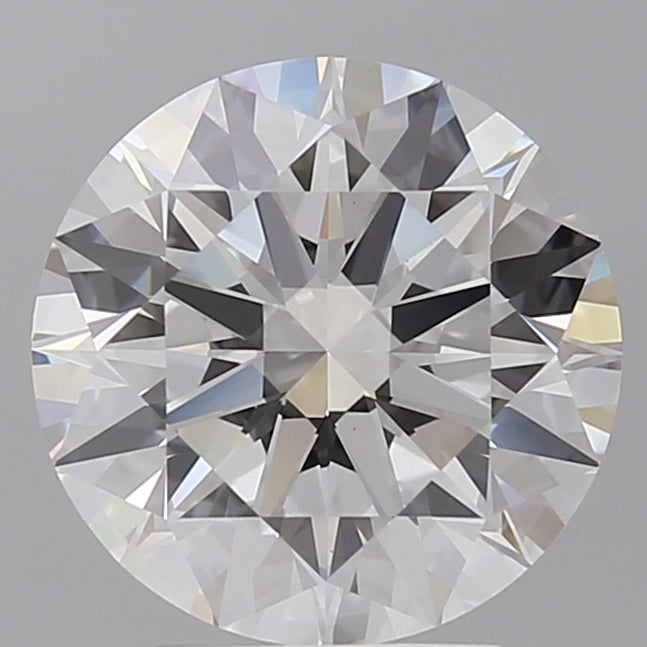4.05 Carat Round Shaped, Ideal Cut, E Color, VS1 Clarity, IGI Certified Lab Grown Diamond