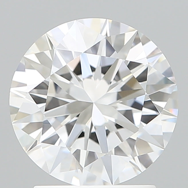 2.05 Carat Round Shaped, Excellent Cut, F Color, VVS2 Clarity, IGI Certified Lab Grown Diamond