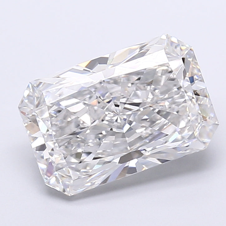5.80 Carat Radiant Shaped, Very Good Cut, E Color, VS1 Clarity, IGI Certified Lab Grown Diamond