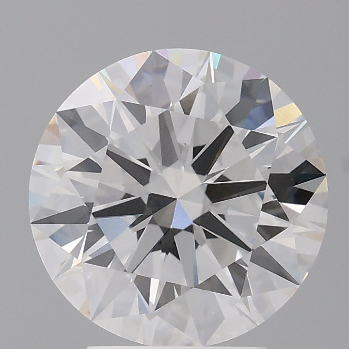 3.57 Carat Round Shaped, Ideal Cut, F Color, VS1 Clarity, IGI Certified Lab Grown Diamond