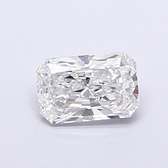 0.73 Carat Radiant Shaped, Very Good Cut, D Color, VVS2 Clarity, IGI Certified Lab Grown Diamond
