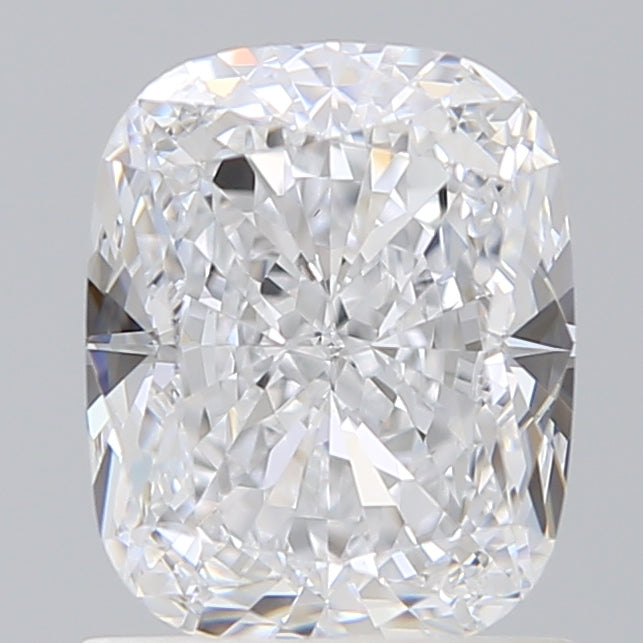 1.53 Carat Cushion Shaped, Ideal Cut, D Color, VS1 Clarity, IGI Certified Lab Grown Diamond