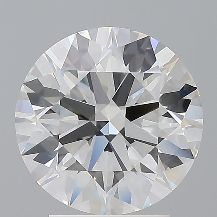 3.10 Carat Round Shaped, Ideal Cut, F Color, VVS2 Clarity, IGI Certified Lab Grown Diamond