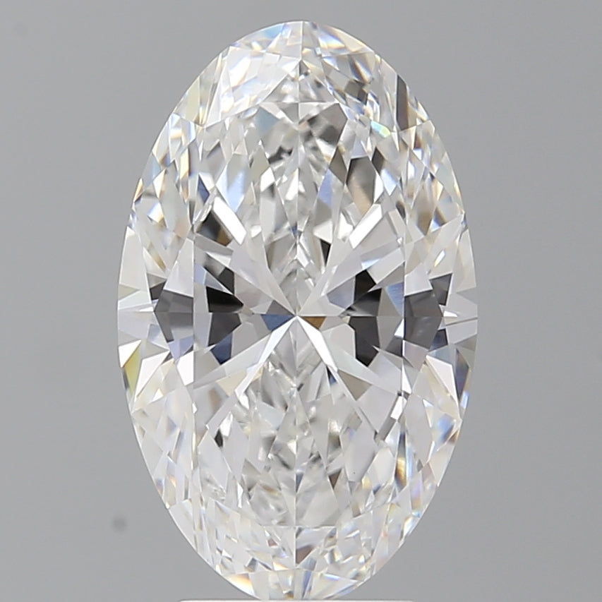 4.51 Carat Oval Shaped, Ideal Cut, E Color, VVS2 Clarity, IGI Certified Lab Grown Diamond