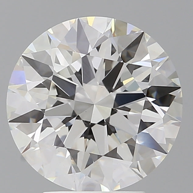 4.05 Carat Round Shaped, Ideal Cut, F Color, VS1 Clarity, IGI Certified Lab Grown Diamond