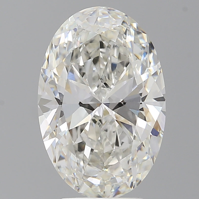 4.56 Carat Oval Shaped, Ideal Cut, F Color, VVS2 Clarity, IGI Certified Lab Grown Diamond
