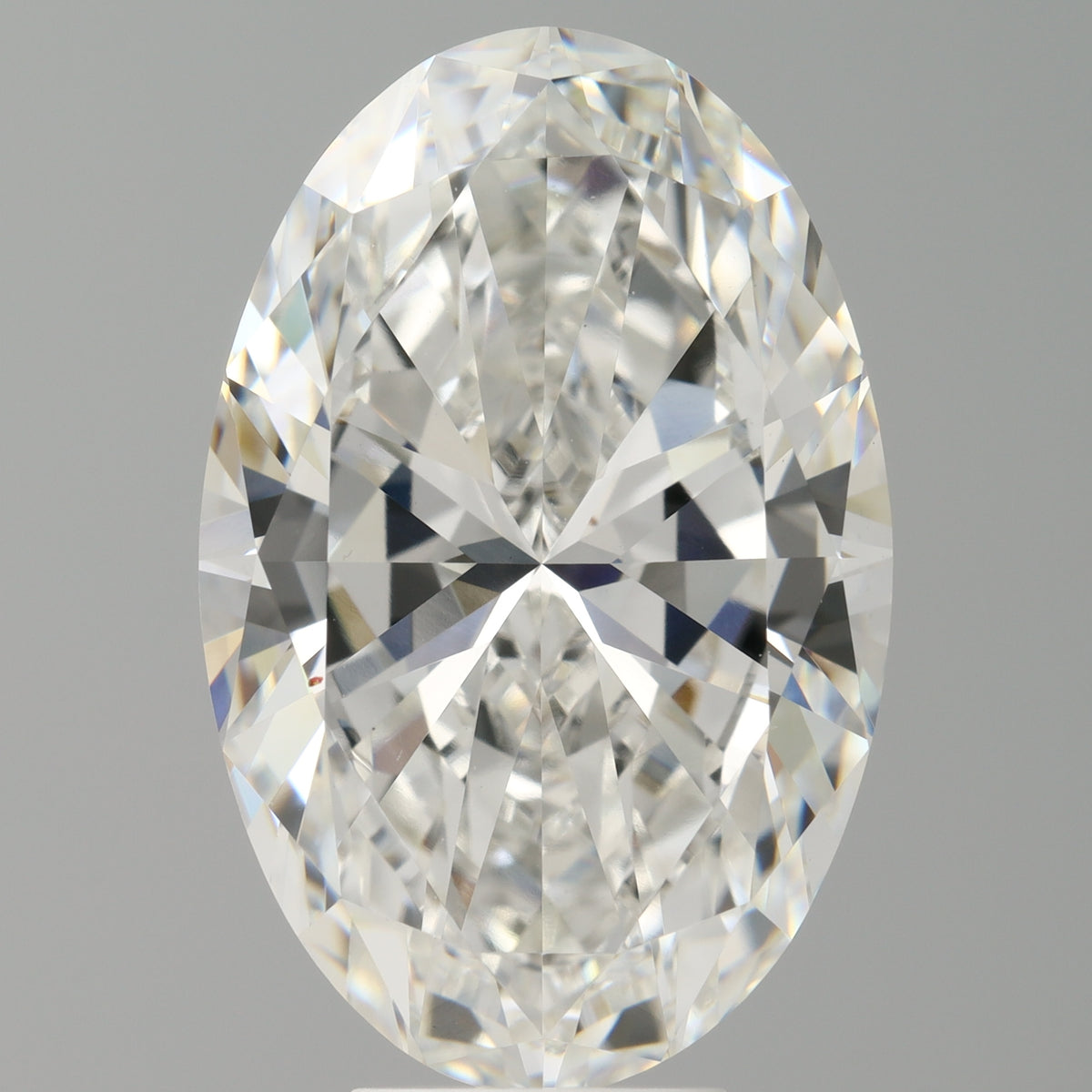 8.02 Carat Oval Shaped, Ideal Cut, F Color, VVS2 Clarity, IGI Certified Lab Grown Diamond