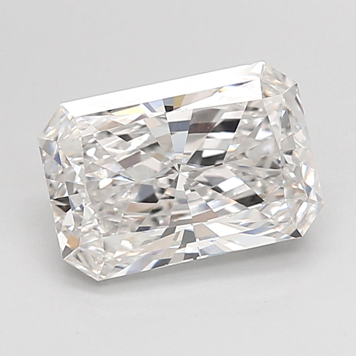 2.52 Carat Radiant Shaped, Ideal Cut, G Color, VS1 Clarity, IGI Certified Lab Grown Diamond