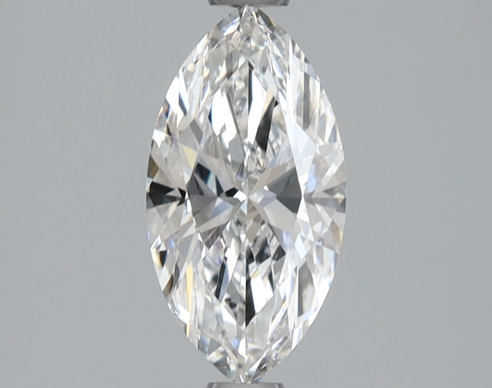 1.03 Carat Marquise Shaped, Ideal Cut, D Color, VVS2 Clarity, IGI Certified Lab Grown Diamond