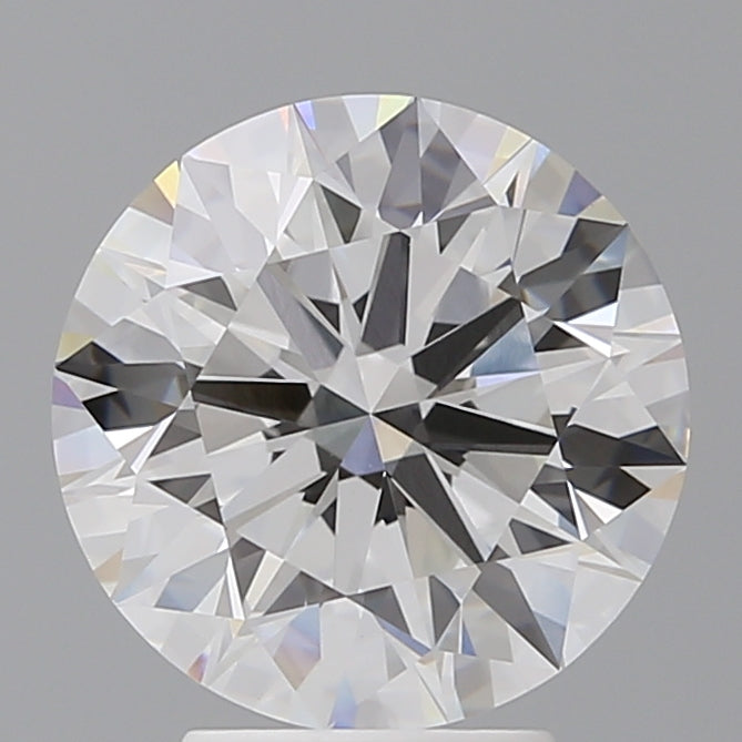 4.06 Carat Round Shaped, Ideal Cut, E Color, VVS2 Clarity, IGI Certified Lab Grown Diamond