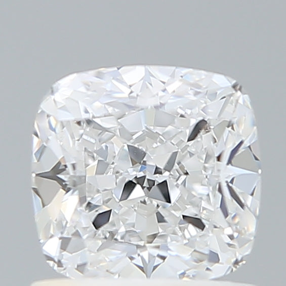 0.91 Carat Cushion Shaped, Ideal Cut, D Color, VVS2 Clarity, IGI Certified Lab Grown Diamond