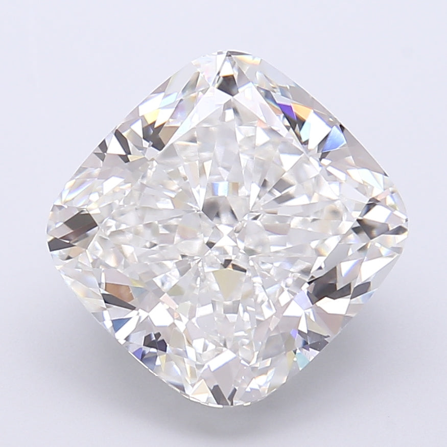 7.30 Carat Cushion Shaped, Very Good Cut, E Color, VVS2 Clarity, IGI Certified Lab Grown Diamond