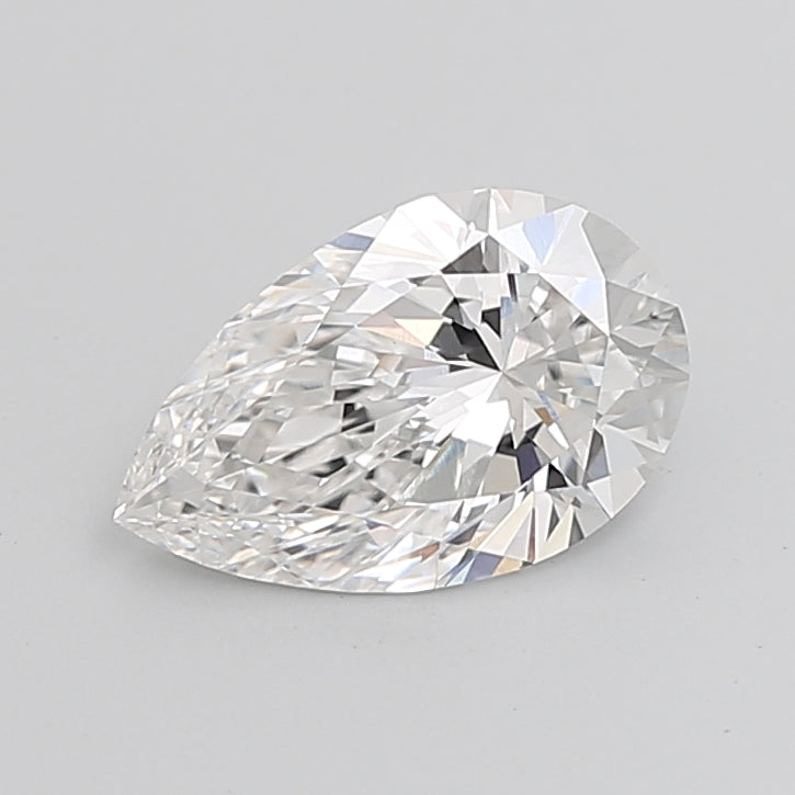 3.05 Carat Pear Shaped, Ideal Cut, E Color, VVS2 Clarity, IGI Certified Lab Grown Diamond